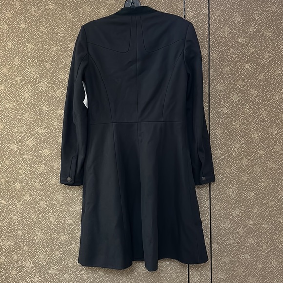 🔥🔥🔥 Rag & Bone Black Wool Lamb leather Jacket Coat - Picture 11 of 16